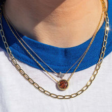 Load image into Gallery viewer, Football Necklace
