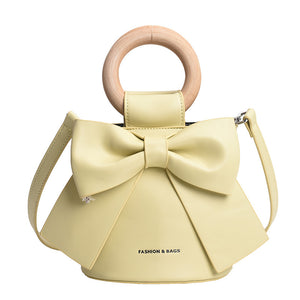 Bow Fashion Bucket Bag