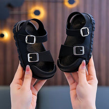 Load image into Gallery viewer, The Steph Buckle Kid Sandals
