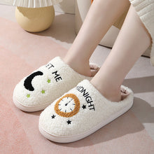 Load image into Gallery viewer, Clock Warm Indoor Cotton Slippers
