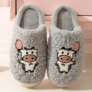 Cute Cow House Slipper