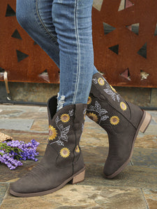 New Embroidered Fashion Boots