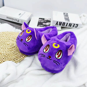 Cute Cat House Slippers