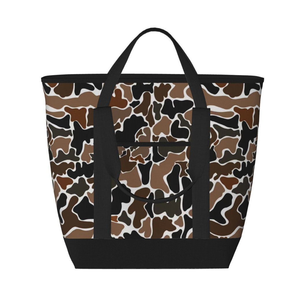 Large Capacity Printed Handbag Outdoor Cold Storage Bag