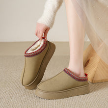 Load image into Gallery viewer, Fleece Warm Thick Sole Cotton Shoes
