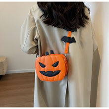 Load image into Gallery viewer, Funny Pumpkin Bag Chain Diagonal Bag
