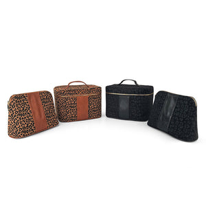 Leopard Print Toiletry Bag