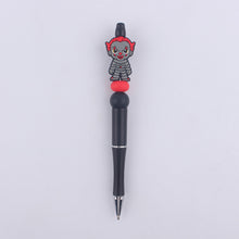 Load image into Gallery viewer, Halloween Pumpkin Spider Silicone Beaded Pen(MOQ:3)
