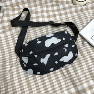 New Cow Print Chest Bag