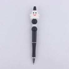 Load image into Gallery viewer, Halloween Pumpkin Spider Silicone Beaded Pen(MOQ:3)
