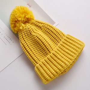 Hand Embroidered Name Children's Knitted Hat