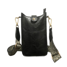 Load image into Gallery viewer, Preorder-Geometric Strap PU Leather Crossbody Bag
