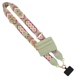 Diamond Print Bag Strap