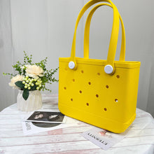 Load image into Gallery viewer, Solid Color EVA Beach Tote
