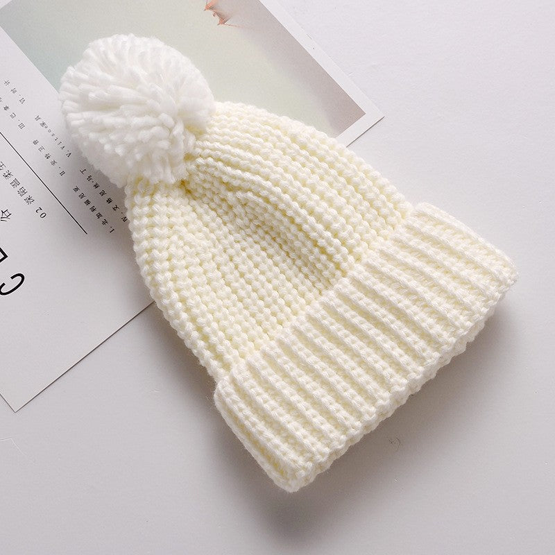 Hand Embroidered Name Children's Knitted Hat