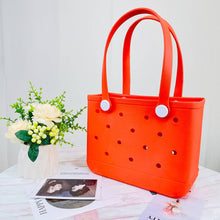 Load image into Gallery viewer, Solid Color EVA Beach Tote
