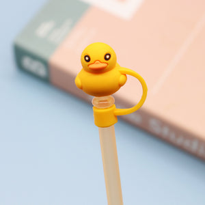 Cartoon Silicone Straw Cover(moq:3)