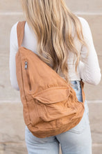 Load image into Gallery viewer, Oversized Cotton Canvas Sling Bag
