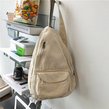 Load image into Gallery viewer, Oversized Cotton Canvas Sling Bag
