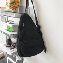 Load image into Gallery viewer, Oversized Cotton Canvas Sling Bag
