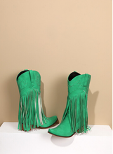 Load image into Gallery viewer, Vintage Tassel Boots
