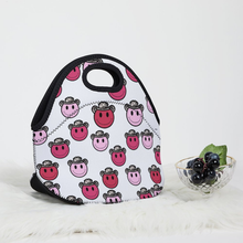 Load image into Gallery viewer, Cute Cowboy Smiley Lunch Bag
