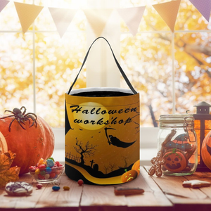 Custom-Halloween Candy Bucket