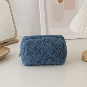 Terry Cloth Cosmetic Bag