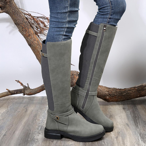 Women's Long Thick Heel Boots