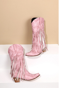 Vintage Tassel Boots