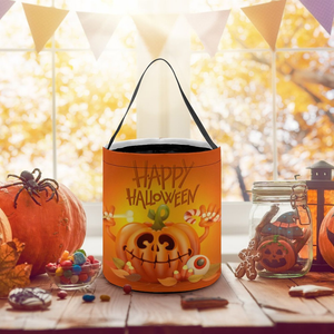 Custom-Halloween Candy Bucket