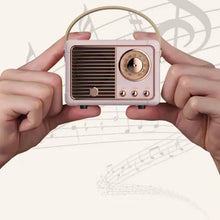 Load image into Gallery viewer, Mini Radio Bluetooth Speaker
