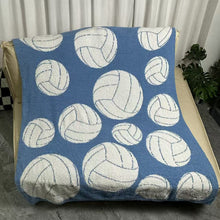 Load image into Gallery viewer, Half-Fleece Ball Blanket
