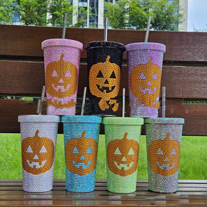 Halloween Diamond Insulated Tumblers