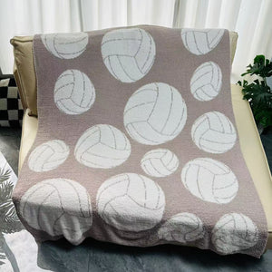 Half-Fleece Ball Blanket