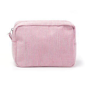 RTS-25Pcs Seersucker Cosmetic Bag