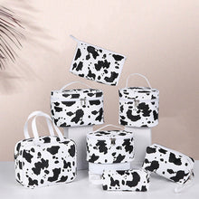 Load image into Gallery viewer, Cow Print Cosmetic Bag - KOC
