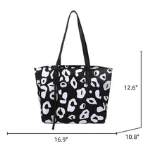 Load image into Gallery viewer, Leopard Print Shoulder Tote Bag
