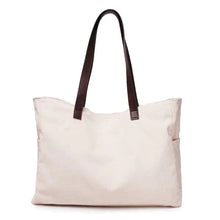 Load image into Gallery viewer, Baseball Embroidered Capacity Canvas Tote

