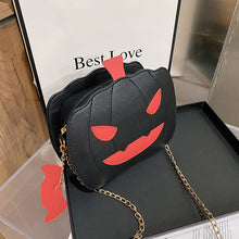 Load image into Gallery viewer, Pumpkin Bat Crossbody Bag - KOC
