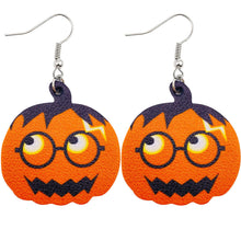 Load image into Gallery viewer, Halloween Faux Leather Earrings（MOQ3, color can mix） - KOC
