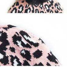 Load image into Gallery viewer, Leopard Print Beanie
