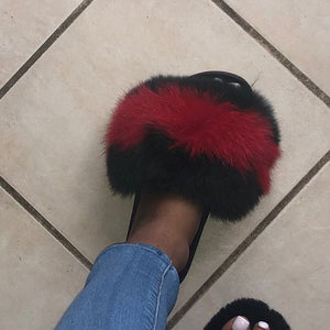 Fur Slippers Slides For Women - KOC