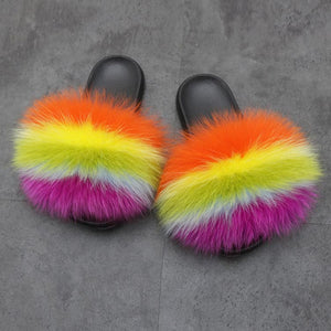 Tiosebon Fur Slippers - KOC