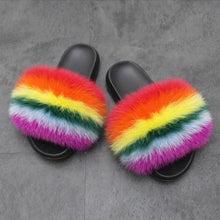 Load image into Gallery viewer, Tiosebon Fur Slippers - KOC
