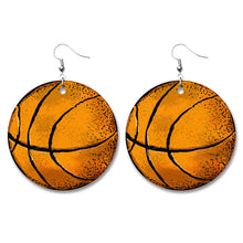 Load image into Gallery viewer, Baseball Volleyball Old Leather Earrings/For 3
