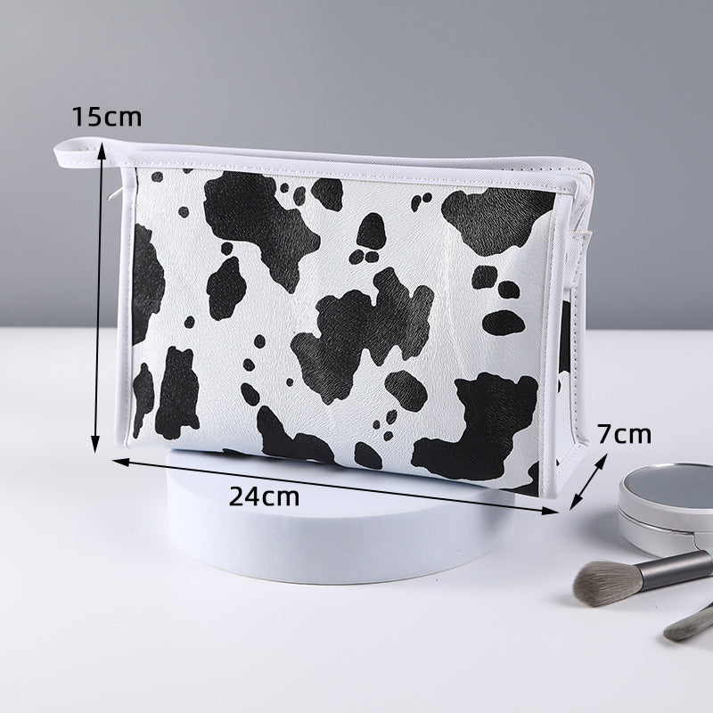 Cow Print Cosmetic Bag - KOC