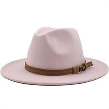 Load image into Gallery viewer, Hat Suede Belt Woolen Hat
