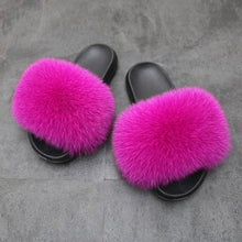 Load image into Gallery viewer, Tiosebon Fur Slippers - KOC
