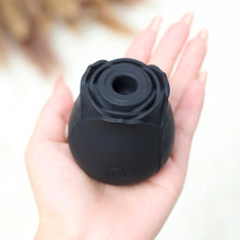 Load image into Gallery viewer, Silicone Rose Toy-Black
